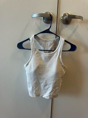 Lululemon Ebb to Street Cropped Racerback Tank Top